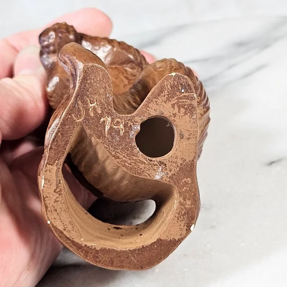 Vintage Art Studio Squirrel Figurine With Rhinestone Eyes Retro - Picture 6 of 9